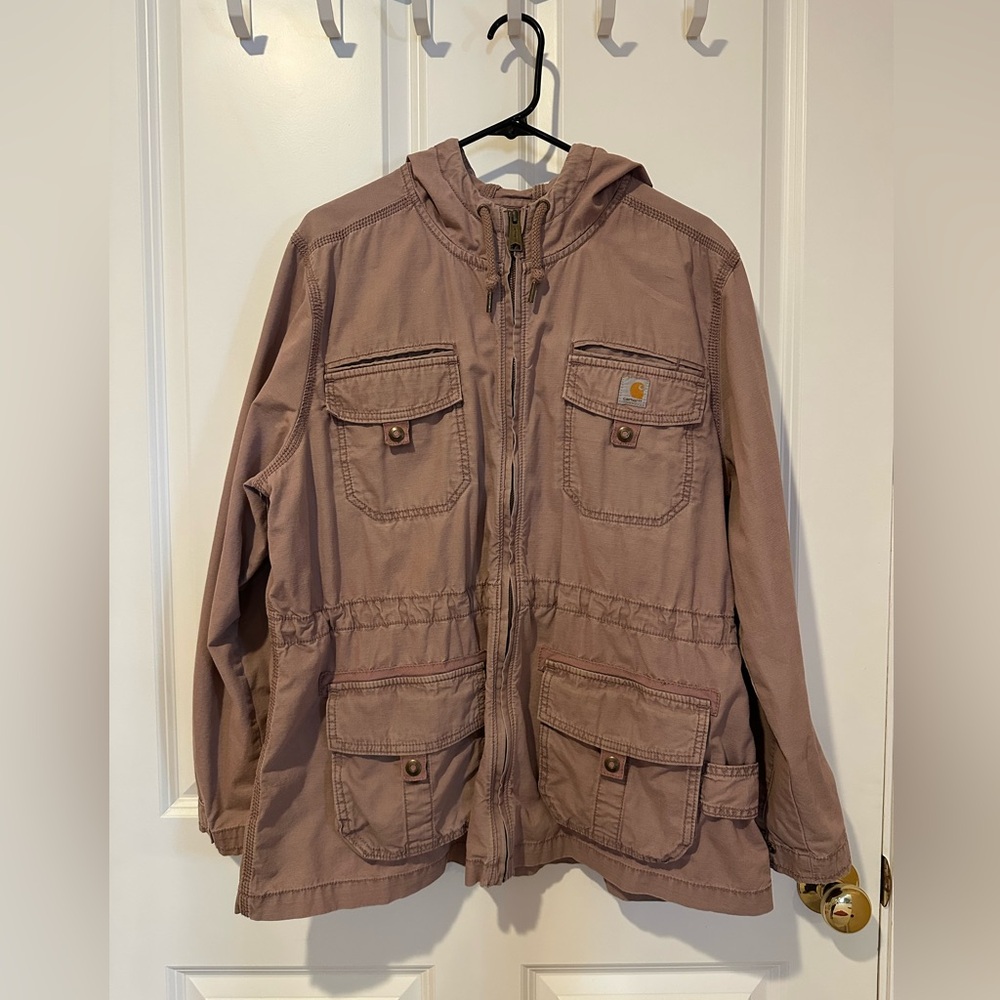 Women’s Carhartt Hooded Utility Jacket - Size XL (16/18)